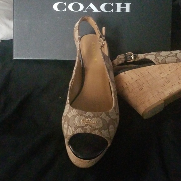 Coach Wedges - Picture 2 of 3